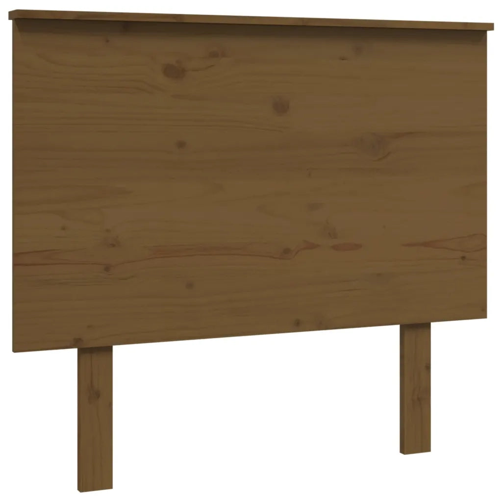 Testiera per Letto ambra 94x6x82,5 cm in Legno Massello di Pino