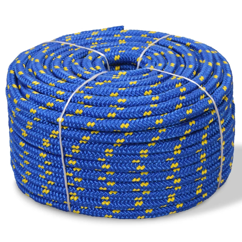 Corda Marina in Polipropilene 10 mm 50 m Blu 91296