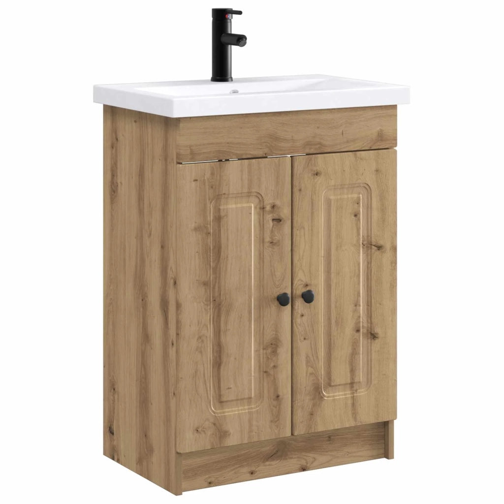 Set di mobili per il bagno Rovere Artigianale 3404183