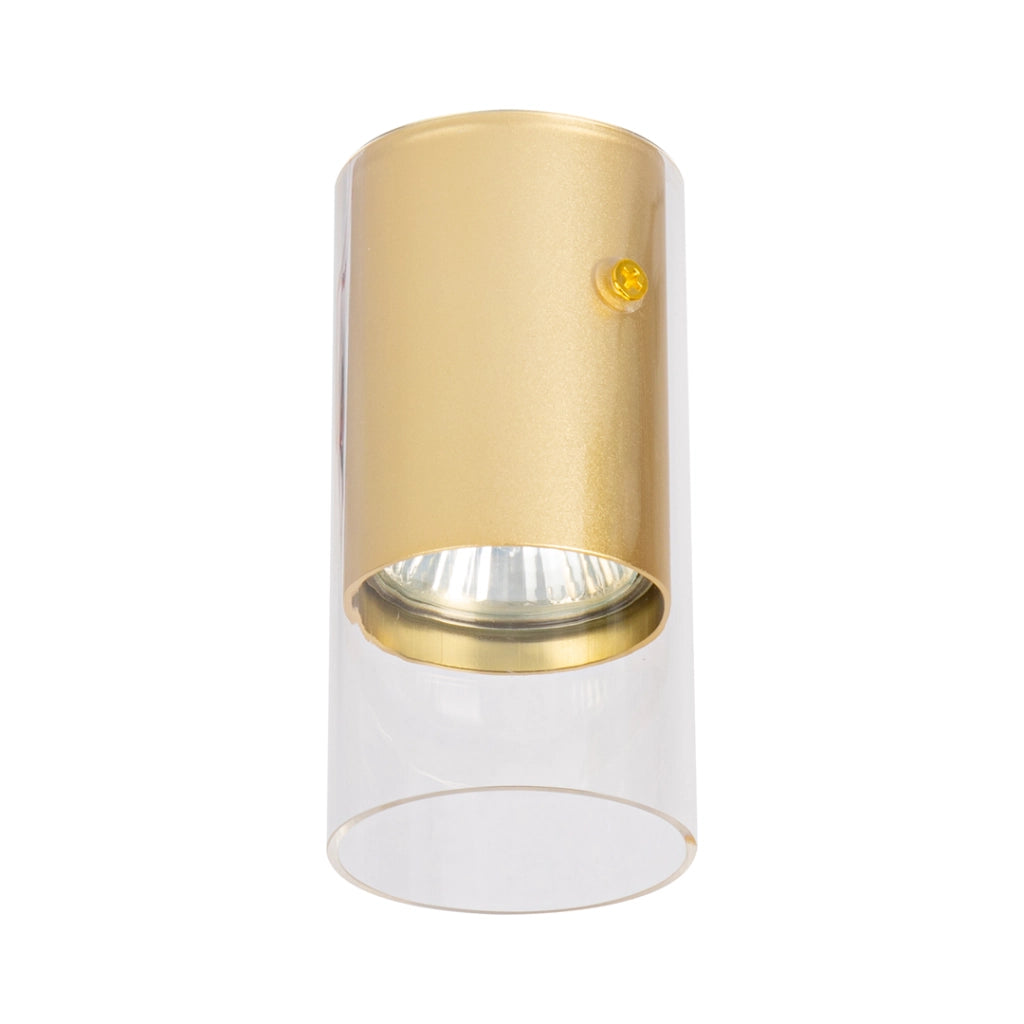 Faretto da soffitto rotondo dorato 1xGU10 10W Ricky