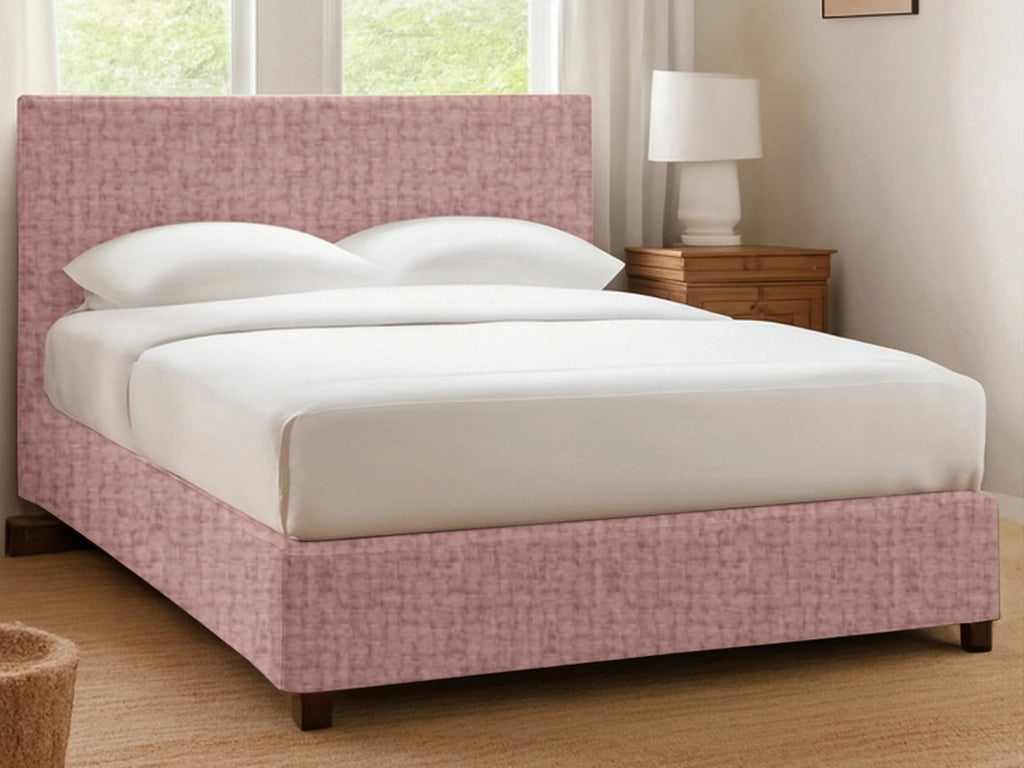 Dagenham, Letto Singolo Sfoderabile Made in Italy, Rosa