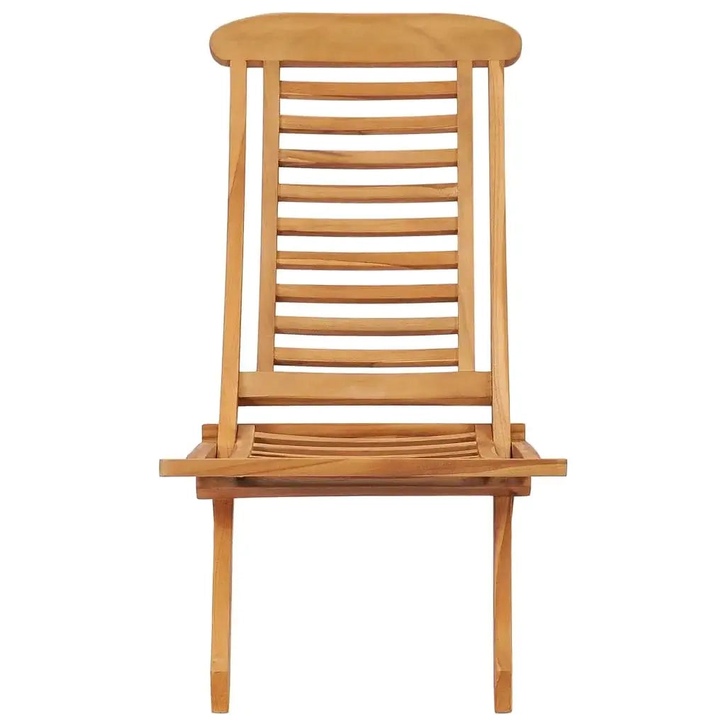 Sedia da Giardino | Sedie da Esterno Pieghevole 50x90x69 cm Legno Massello di Teak
