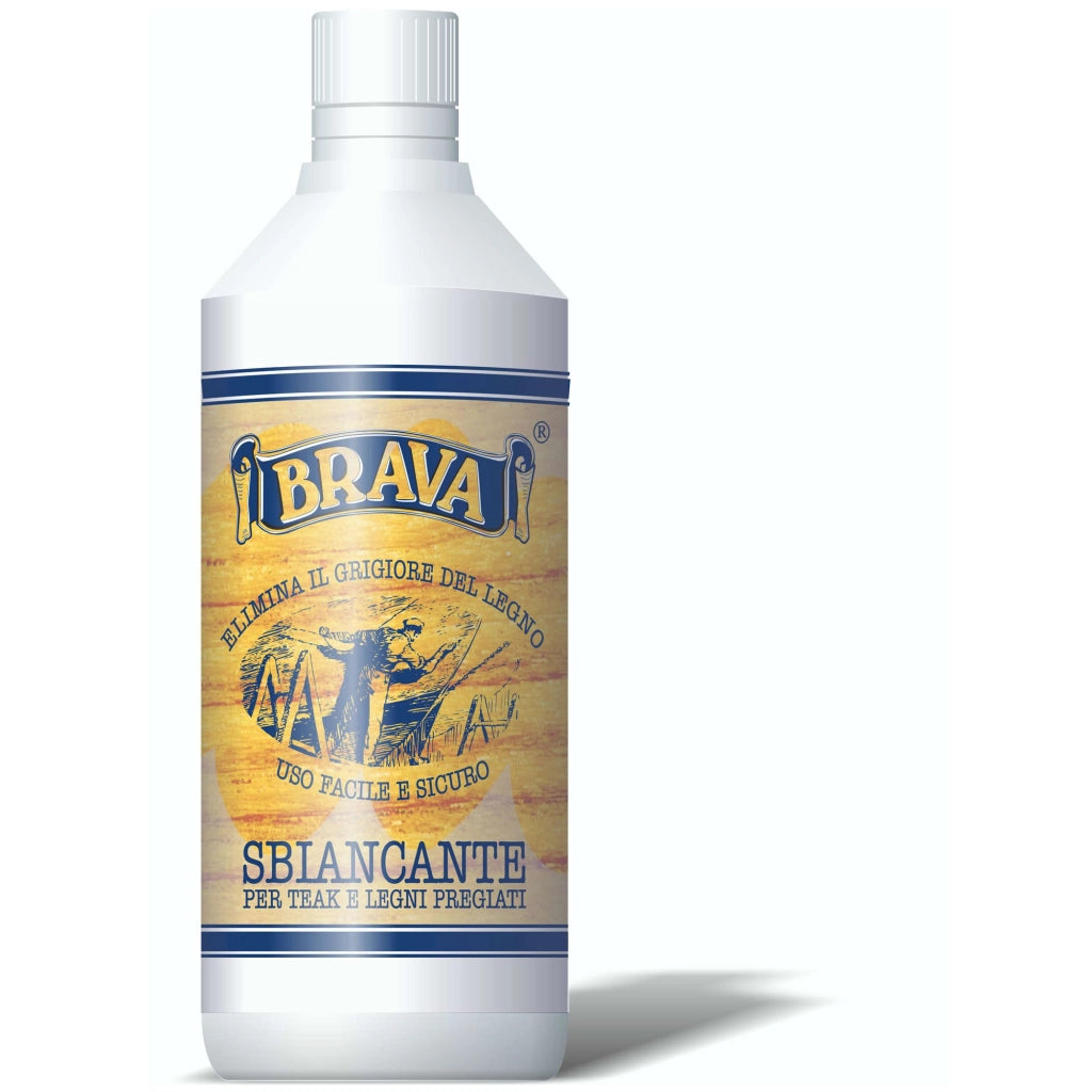 Sbiancante teak legnio pregiati lt 1 brava