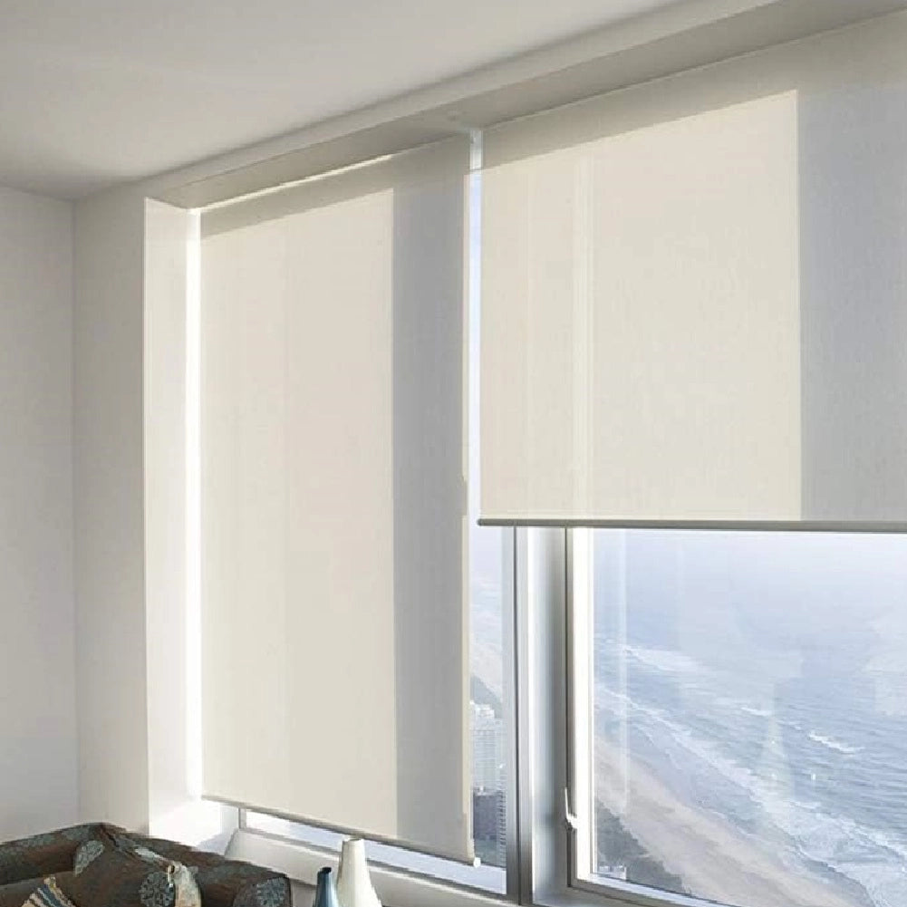 Tenda a Rullo Oscurante da Interno 120x180cm Moderna Facile da montare Grigio
