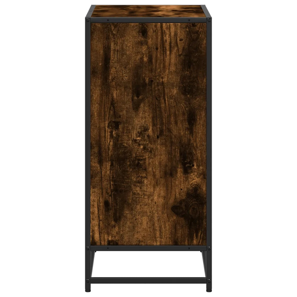 Libreria Rovere Fumo 60x35x76 cm in Legno Multistrato 849101