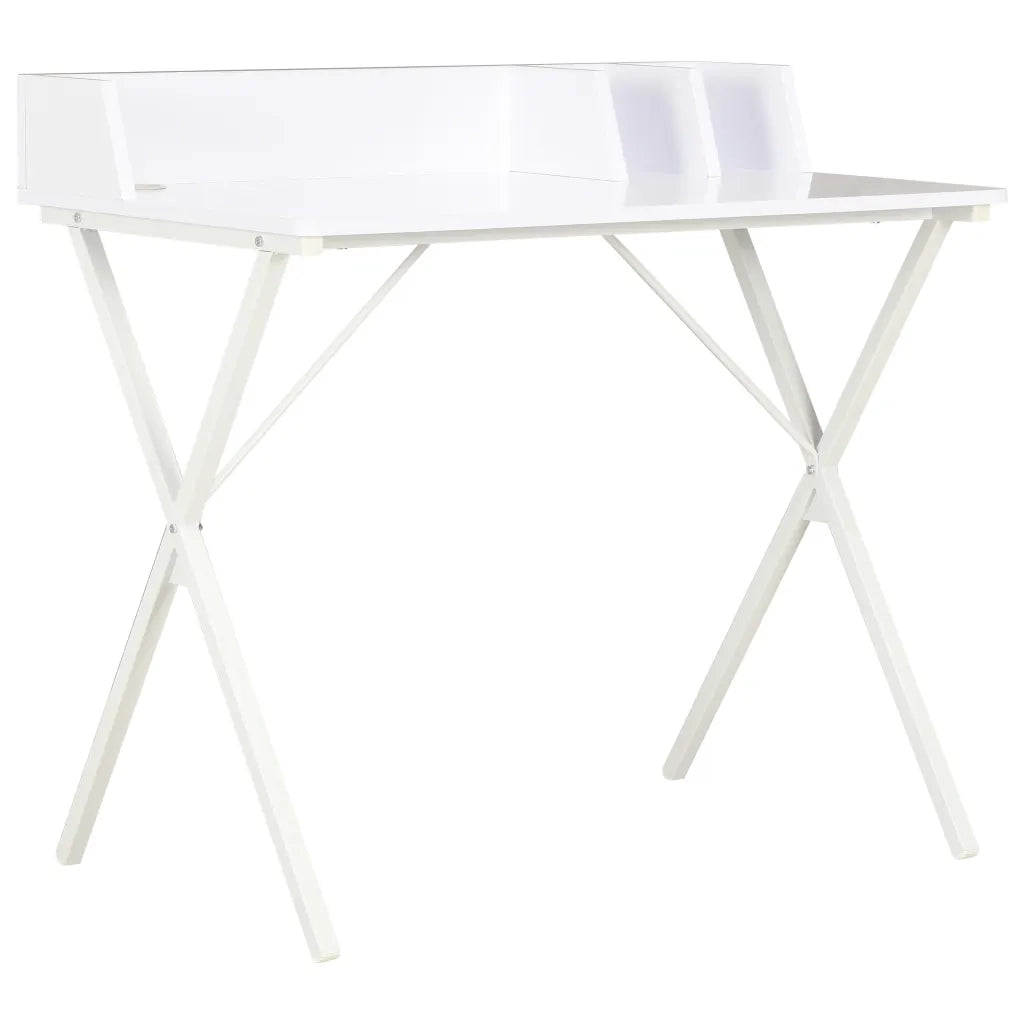 Scrivania Bianca 80x50x84 cm cod mxl 71035
