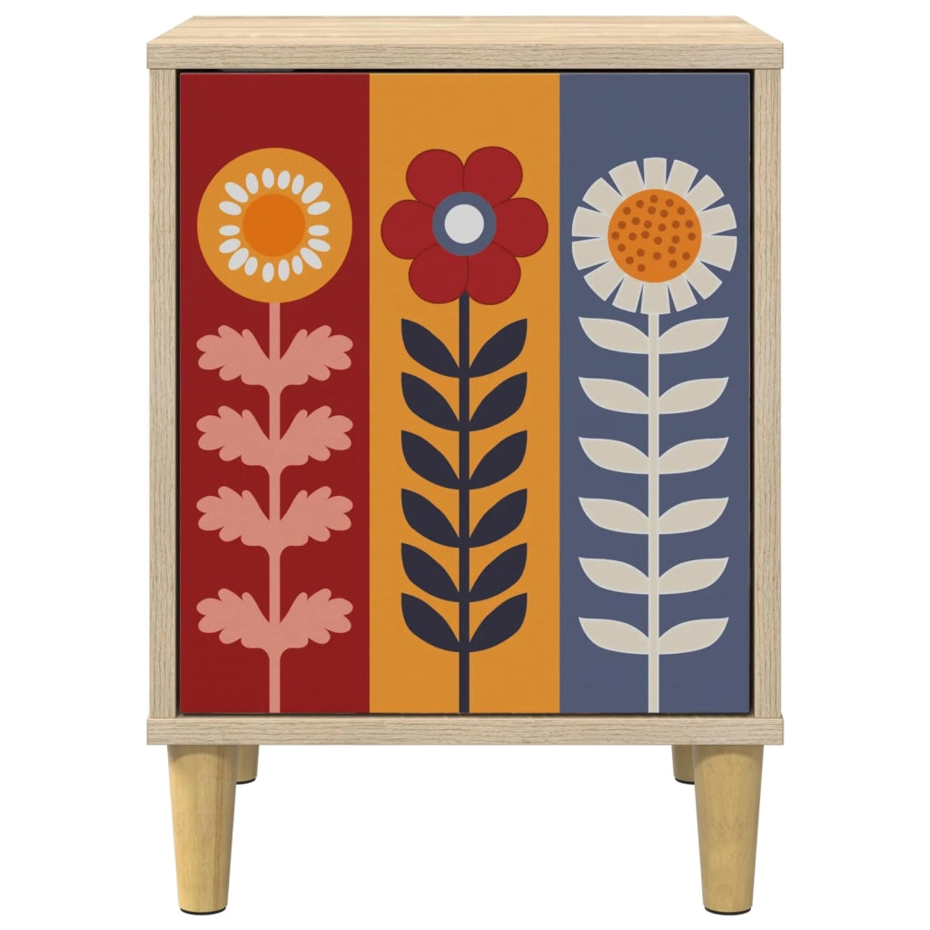 Armadio da Notte ESSEN Rovere Sonoma 36 x 33 x 50 cm 8007215