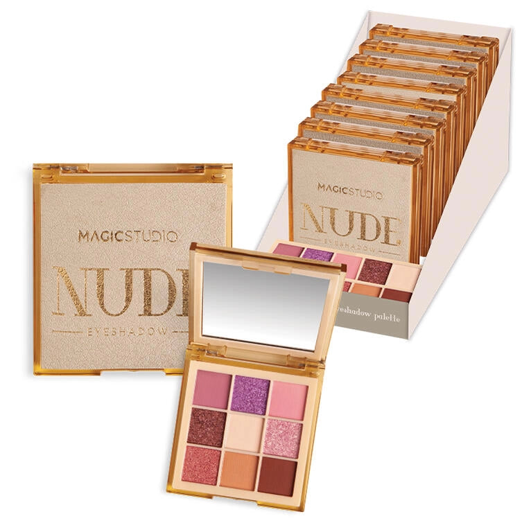 Palette di Ombretti Nude 9 Colori Magic Studio