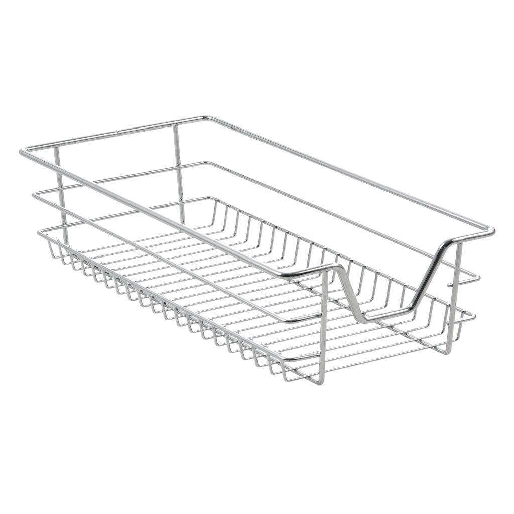 Set di 2 Cassetti Telescopici Estraibili a Rete con Guide in Acciaio 37x44x14 cm [en.casa]