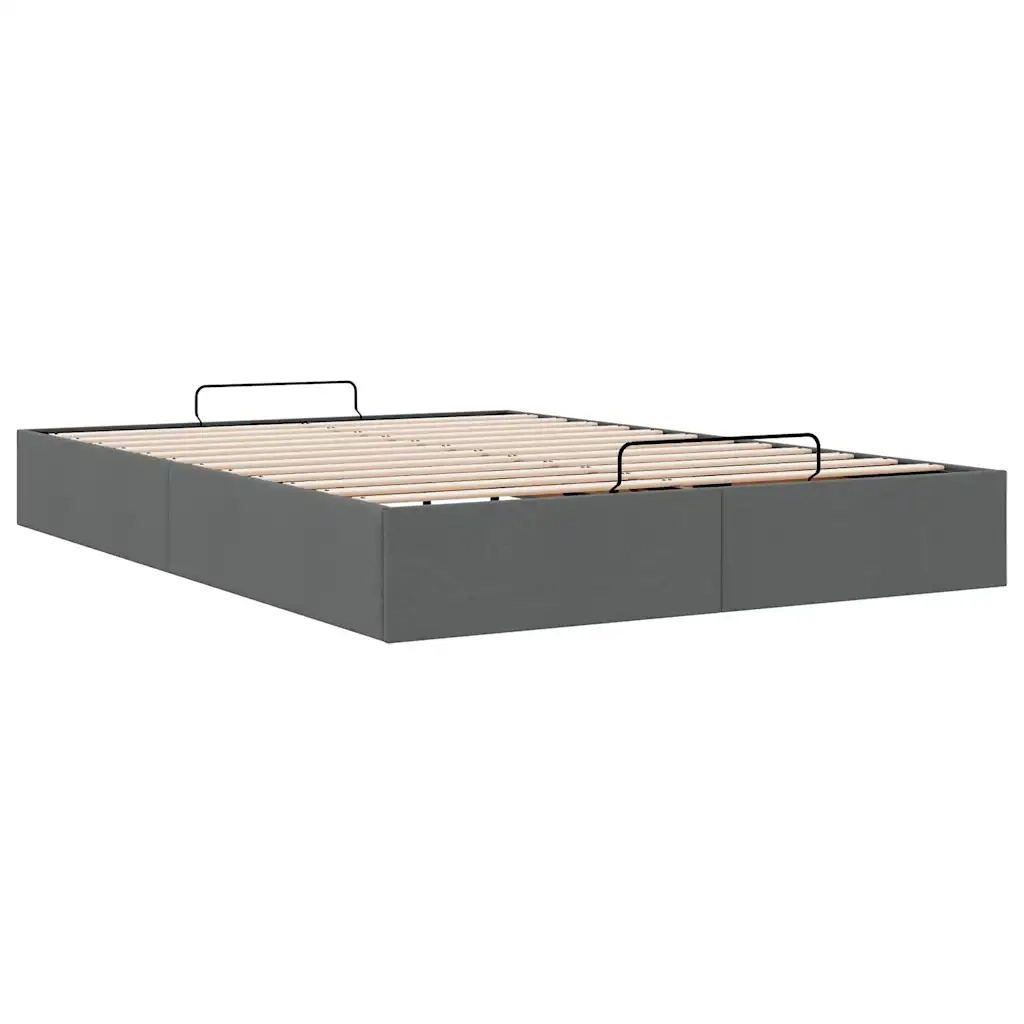 Struttura Letto Pouf senza Materasso 140x200 cm in Tessuto