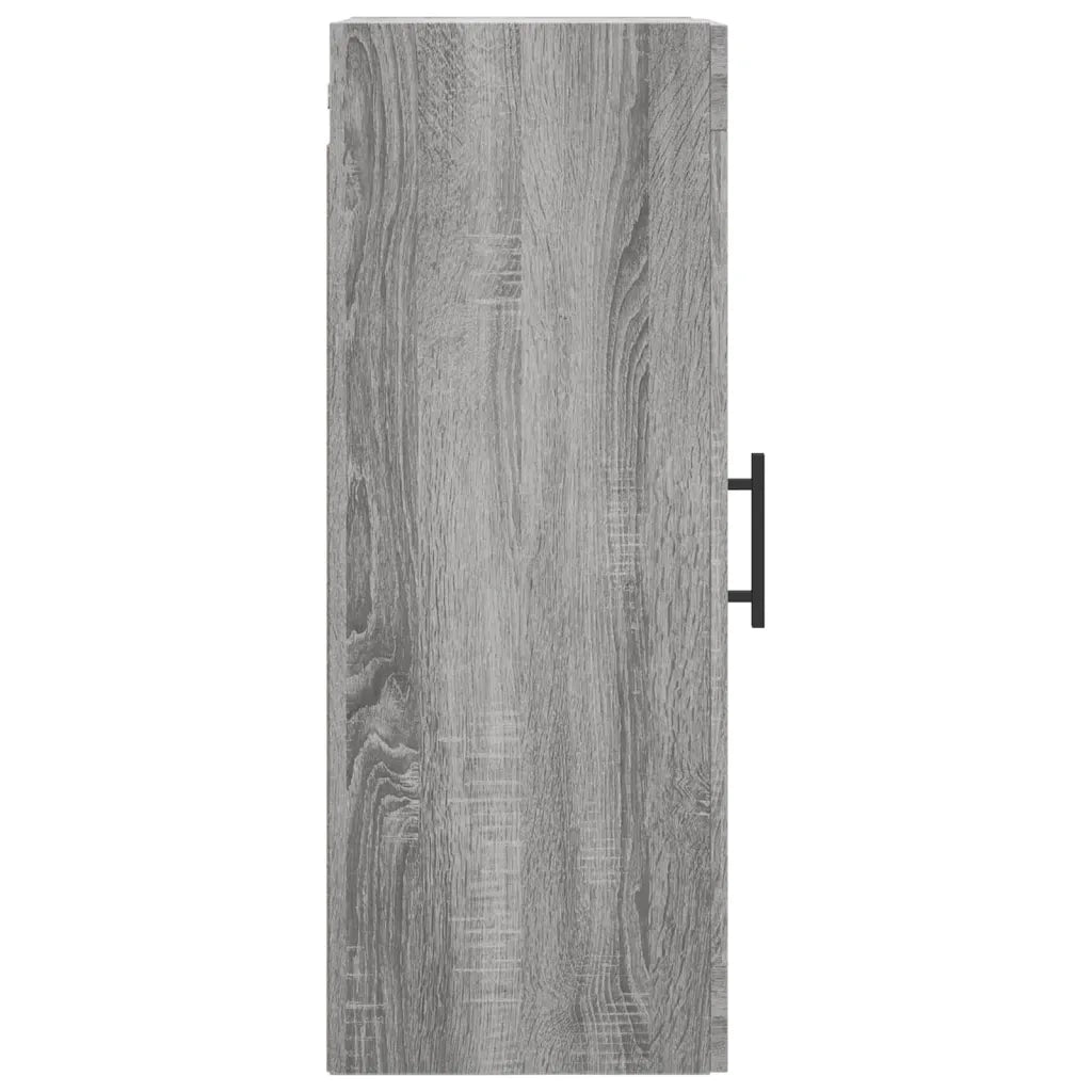 Armadietto a Muro | Mobile a Parete Grigio Sonoma 34,5x34x90 cm
