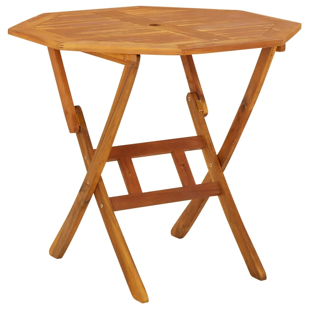Set da Pranzo da Giardino 5 pz in Legno Massello di Acacia 3086994