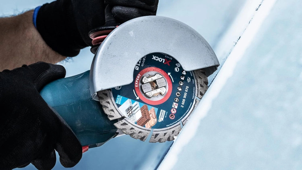Bosch Professional 1x Dischi diamantati Expert MultiMaterial (per Calcestruzzo, Ø 125 mm, accessorio Smerigliatrice angolare piccola)