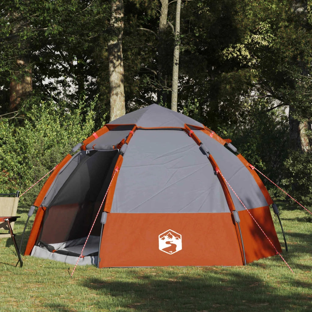 Tenda Istantanea con Telo Impermeabile per 4 Persone con Rilascio Rapido-Tenda da campeggio 423606