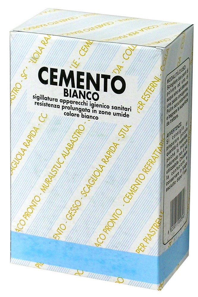 cemento in polvere bianco  kg. 5 cod:ferx.vit15654