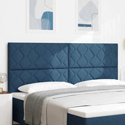 Testiera Blu 200 cm Tessuto 3337957