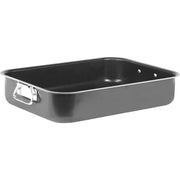 Rostiera Teglia Rettangolare Antiaderente Jumbo Nero 35 x 25 cm