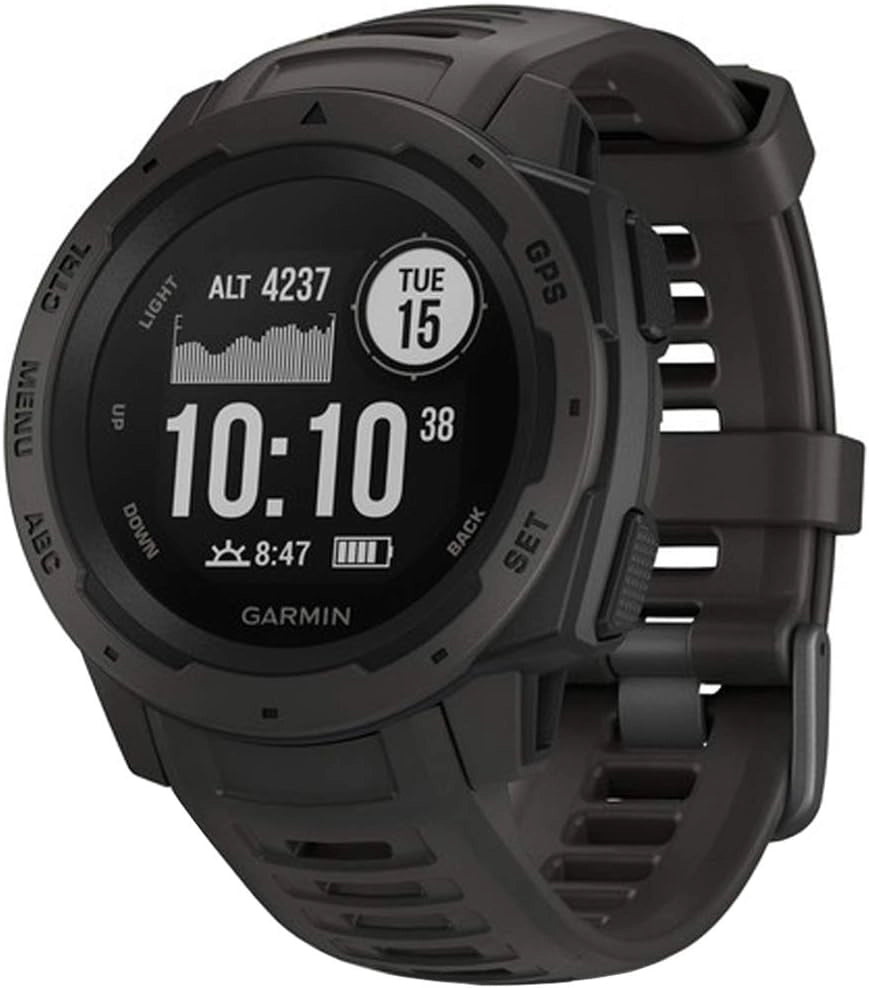 Instinct Graphite Sportwatch GPS, Grigio, Regular