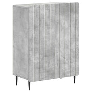 Mobiletto da Bagno ZWOLLE Grigio Cemento 59,5 x 31 x 79,5 cm 896398