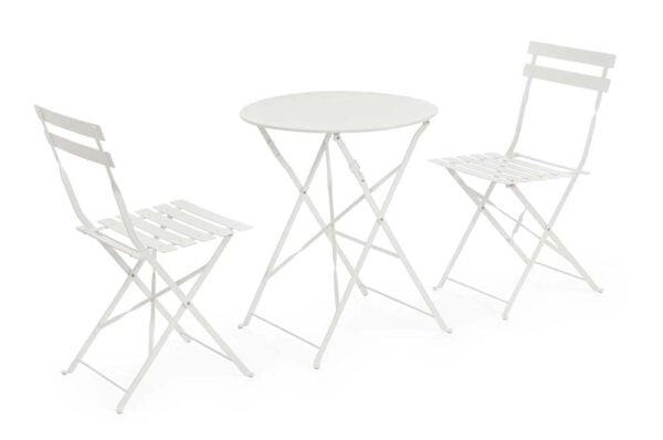 Set Bistrot Austin 3 pezzi (1 tavolo + 2 sedie)