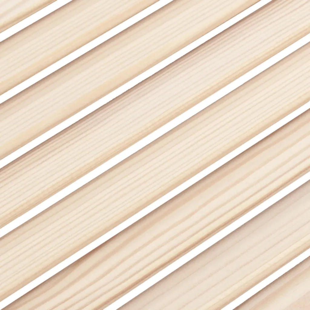 Anta con Design a Lamelle 39,5x39,4 cm in Legno di Pino 151106