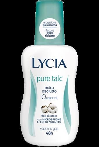 SET 12 LYCIA DEODORANTE VAPO IN FORMATO DA 75 ML PURE TALC