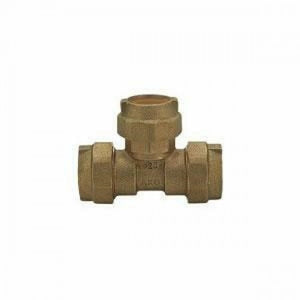 Tee intermedio ottone per poliet ilene d.40 b08wyr8dbn