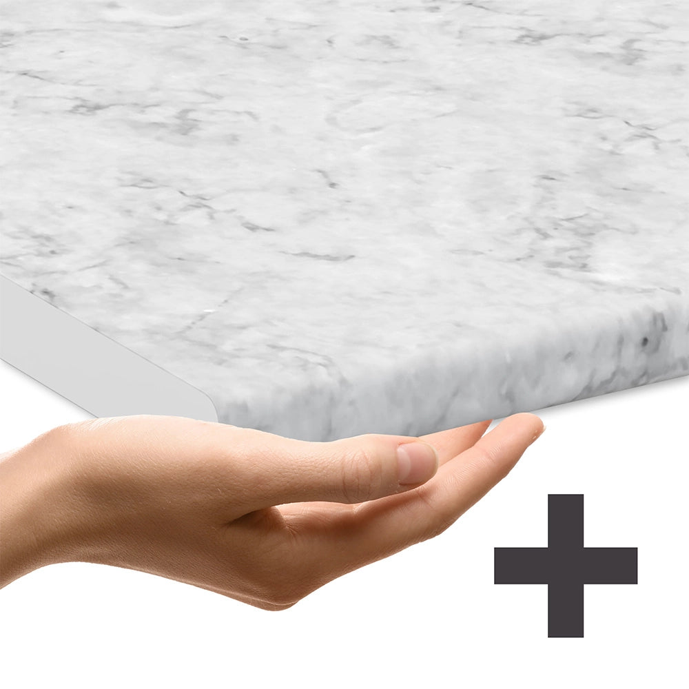 Pannello frontale Fame-Line Verde-oro rustico/Bianco 45 cm, PL Marmo Vicco