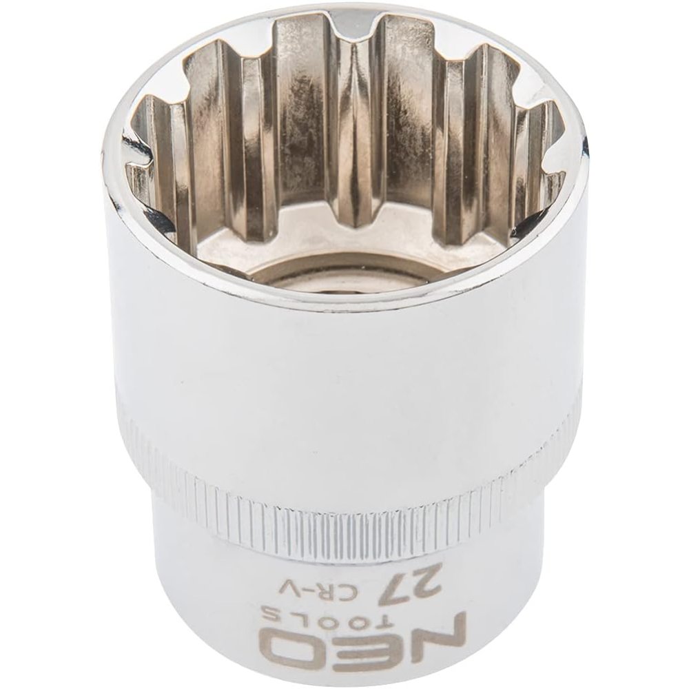 Topex 08-597 chiave a bussola sp spline 1/2, 27 mm ds