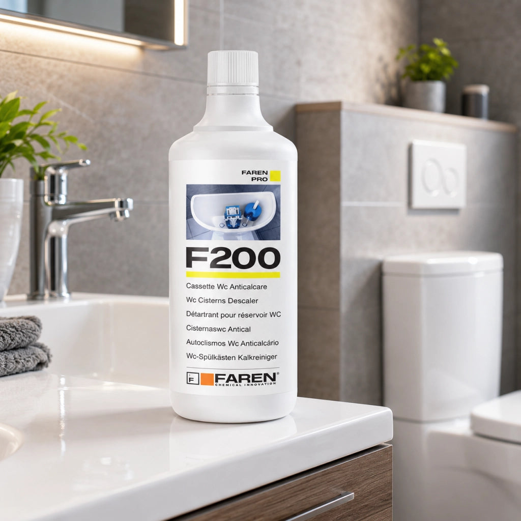 Faren f200 disincrostante anticalcare per cassette wc 1 lt 2 pezzi