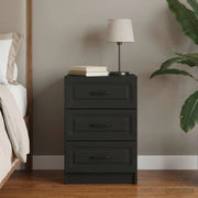 Armadio da Notte Nero 43 x 41 x 63,5 cm Legno ingegnerizzato 895706