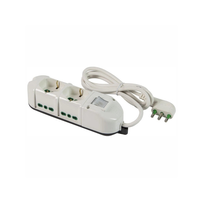 Multipresa 4X2Pt 2Xsk Lat Int Retail 49112 Fme