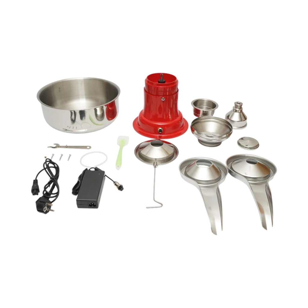 Separatore di panna o scrematrice automatica 30W, 220V, contenitore in acciaio inox da 7L, capacità 90L/h