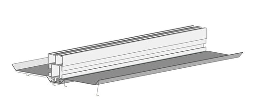 Gronda centrale da 300 cm per tenda modello Giardino