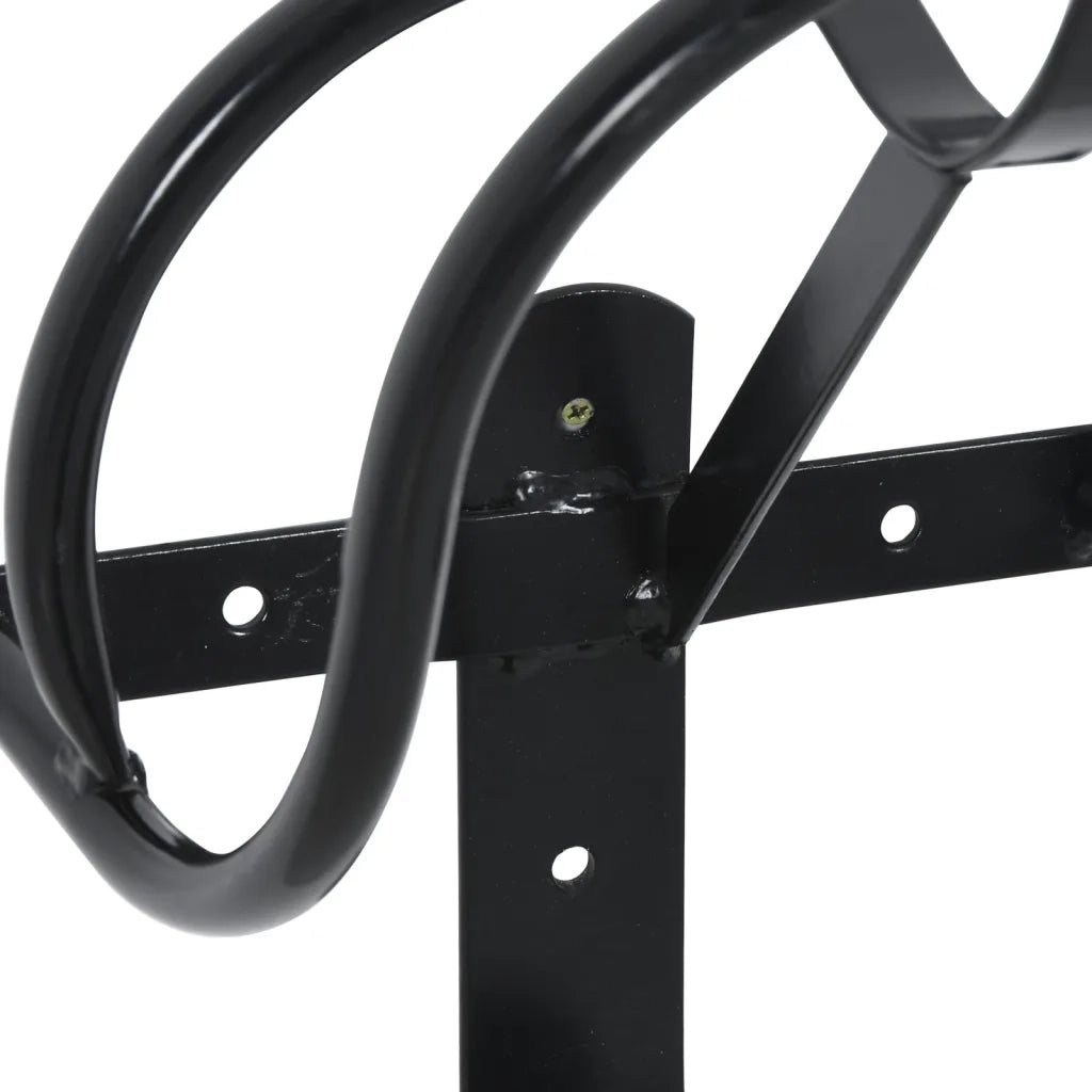 Portasella da Parete Nero in Ferro CFW1198928