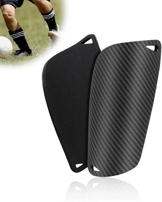 Protezioni per piedi da calcio per bambini e adulti - ergonomiche e durevoli - 18 × 10 cm .
