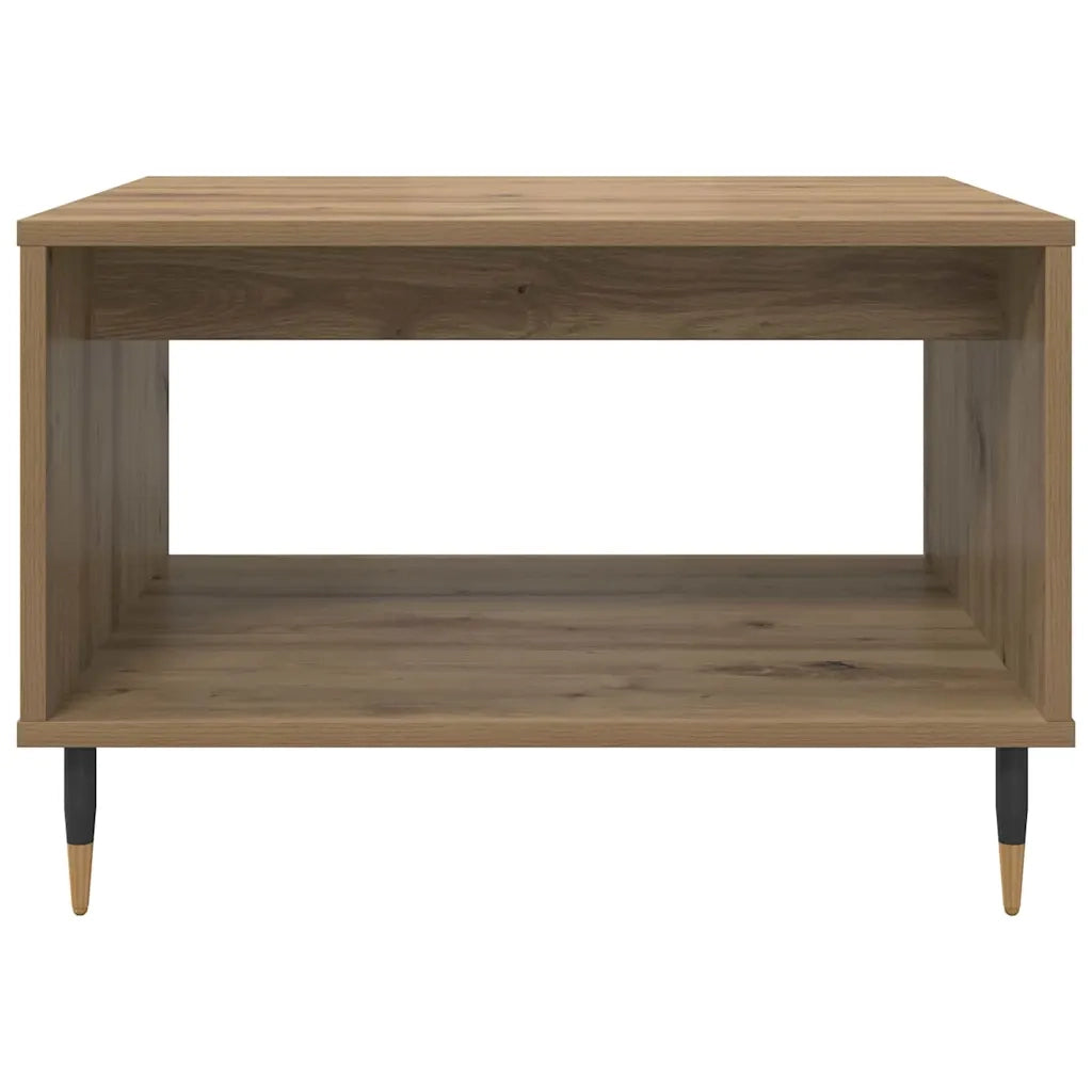Tavolino da salotto rovere artigianale 60 x 50 x 40 cm 879607