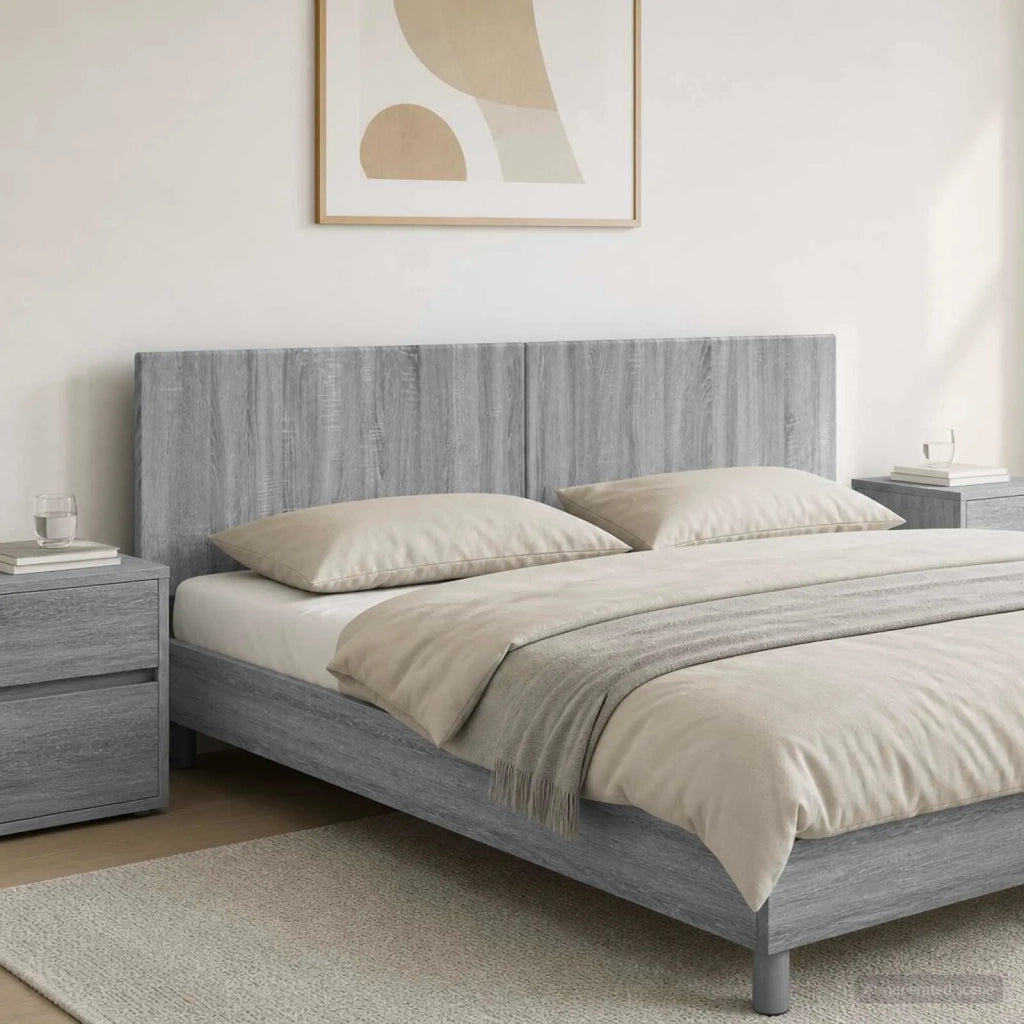 Testiera da Muro BREDA Sonoma grigio Legno ingegnerizzato 897591