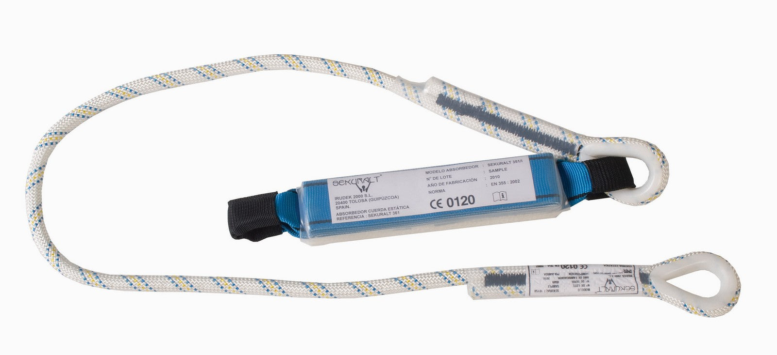 assorbitore di energia con corda statica en355 cod:ferx.3187