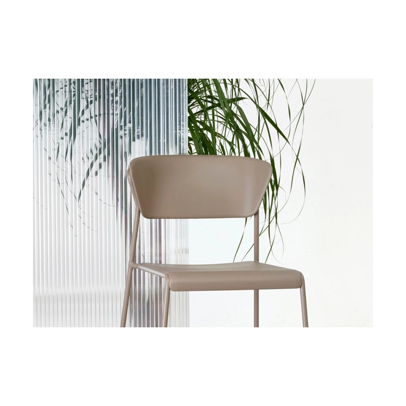 SET 4 SEDIE LISA TECNOPOLIMERO GO GREEN SCABDESIGN MADE IN ITALY - Verde oliva 56