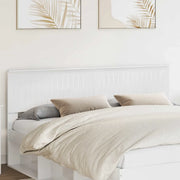 Testiera-Testata-Testiera Decorativa Bianco Lucido 180 cm Legno multistrato 482501