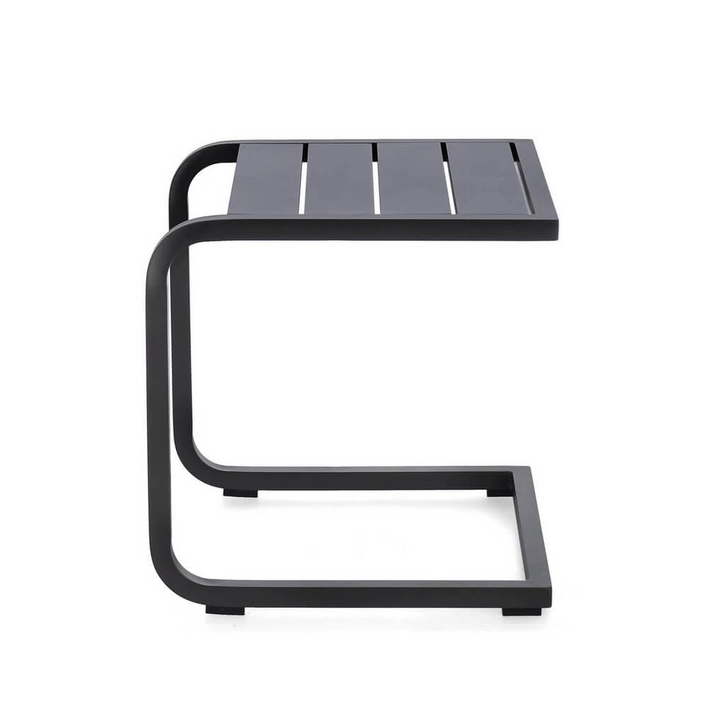 Set di 2 Tavolini da Giardino in Alluminio 40x40 cm - AURI