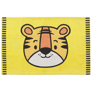 Tappeto da tappetino Stampa Tigre Gialla 60 x 90 cm passatoia a pelo corto per Bambini Sala Giochi