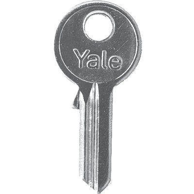 CHIAVE PIATTA YALE YPK750570 ORIGINALE - OTTONE NICHELATO- 10 pezzi