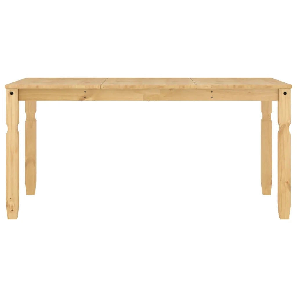 Tavolo da Pranzo Corona 160x80x75 cm in Legno Massello di Pino 4005717