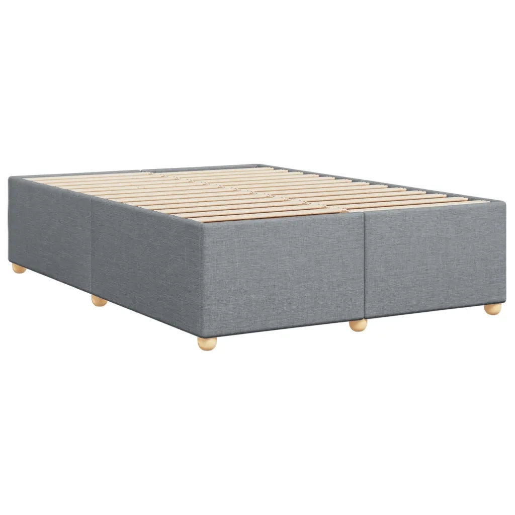 Giroletto senza Materasso Grigio Chiaro 140x200 cm Tessuto