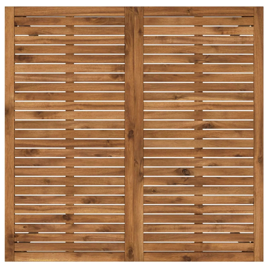 Tavolo da cena da giardino Naturale e Caffè 110 x 108,5 x 75 cm 901318