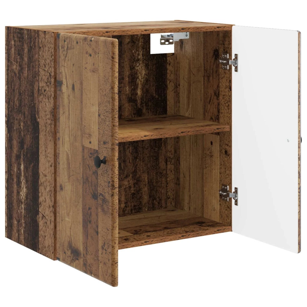 Mobiletto a muro Legno antico 59 x 31 x 60 cm