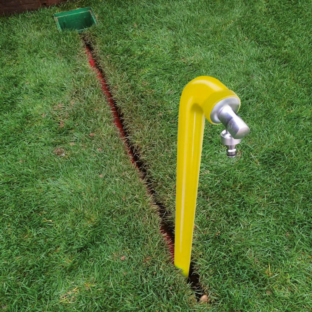 Fontana da Giardino a Cannuccia con Rubinetto Belfer 42/CN Bianco