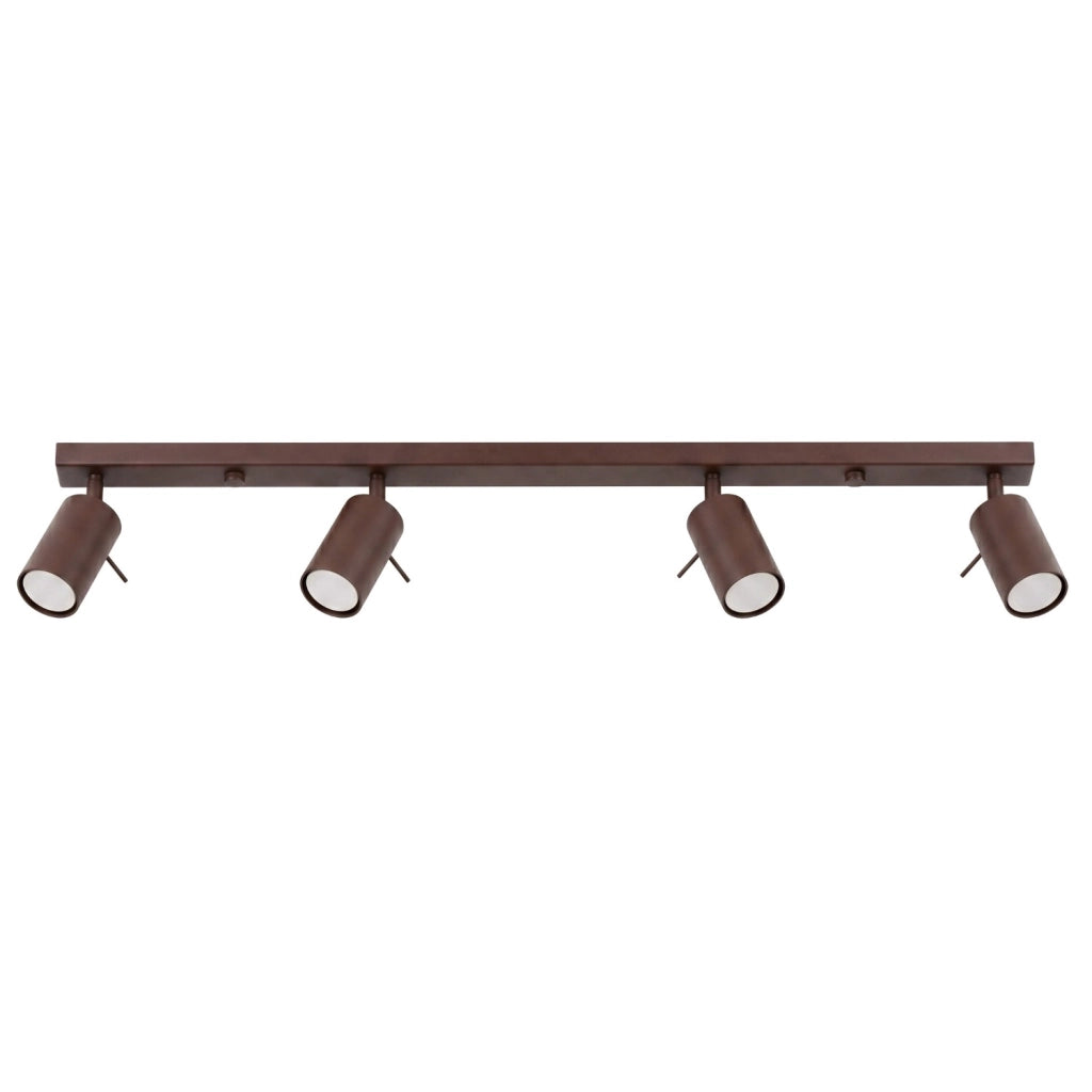 Plafoniera RING 4L marrone